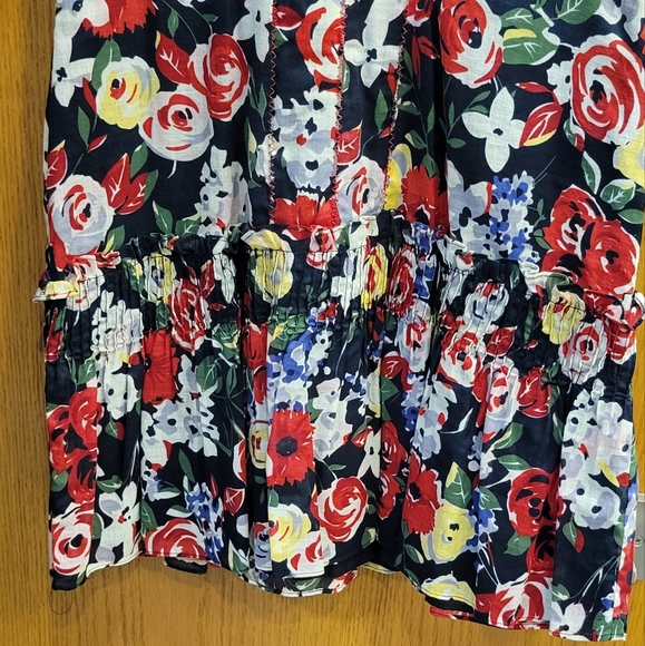 NWT JILL STUART Floral Mesh Dress - Picture 5 of 14